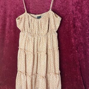 Floral Spaghetti Strap Dress